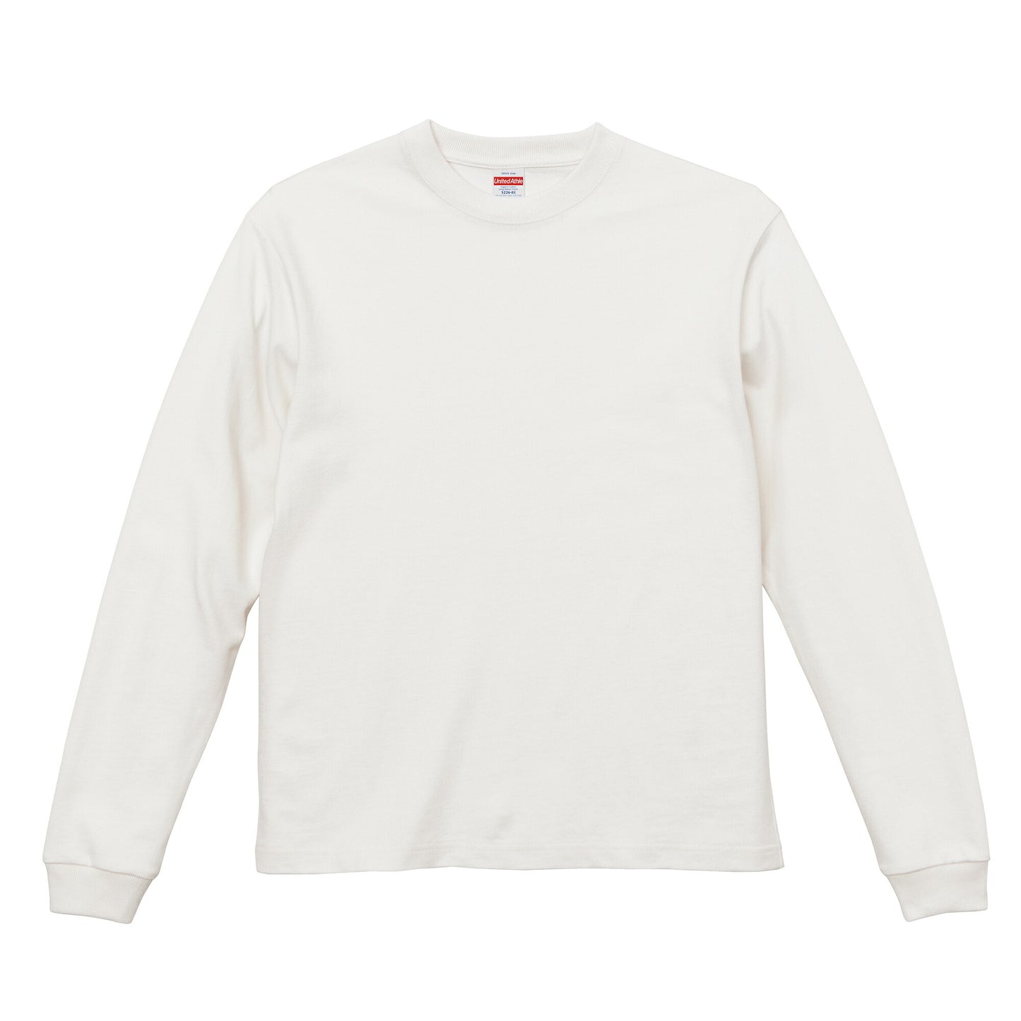 8.8オンス オーガニックコットン ロングスリーブ Tシャツ(2.1インチリブ)