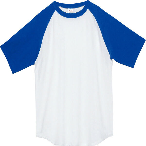 半袖Tシャツ 無地 綿 メンズ レディース 2XL 3XL 大きいサイズ 黒 ブラック ネイビー 白tシャツ ホワイト 杢グレー 赤 レッド 青 ブルー コンビカラー バイカラー 00106-CRT Printstar 5.6オンス ヘビーウェイト ラグランTシャツ クルーネック