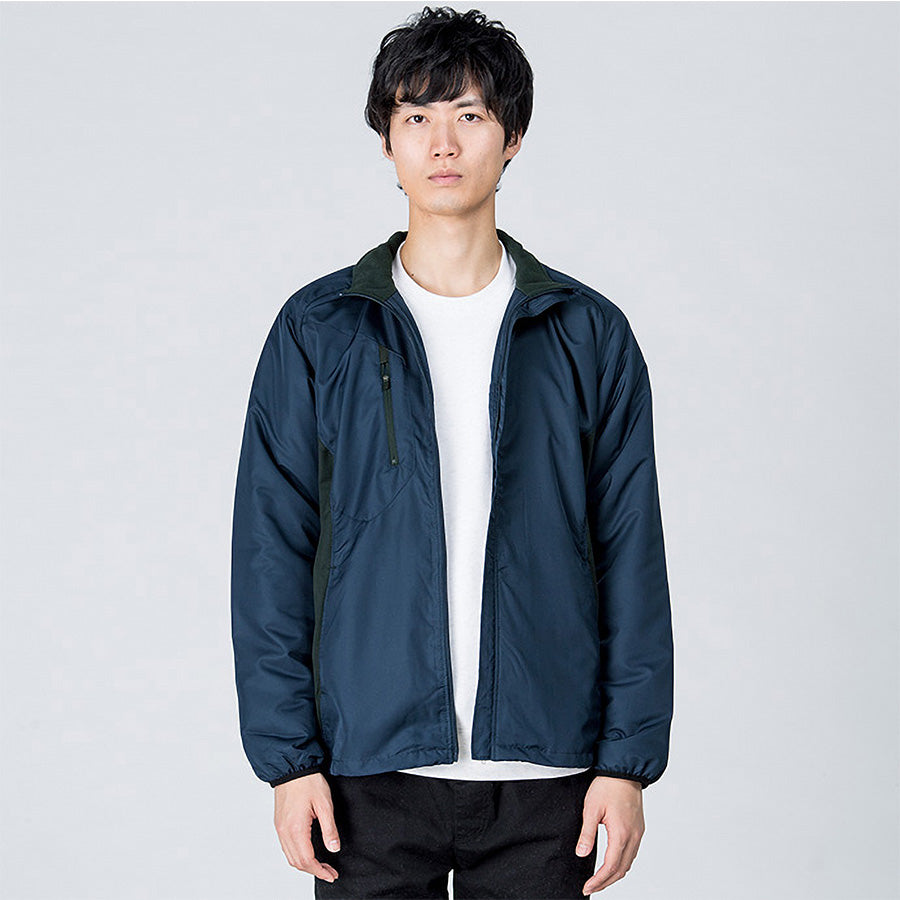 裏フリース ストレッチジャケット(透湿撥水)