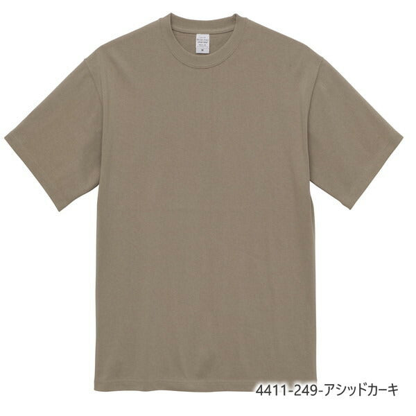 半袖 無地 厚手 綿 メンズ レディース M L XL 黒 ブラック 白 ホワイト カーキ ナチュラル 生成り 青 ブルー 4411-01 9.1オンス マグナムウェイトビッグシルエットTシャツ(C)