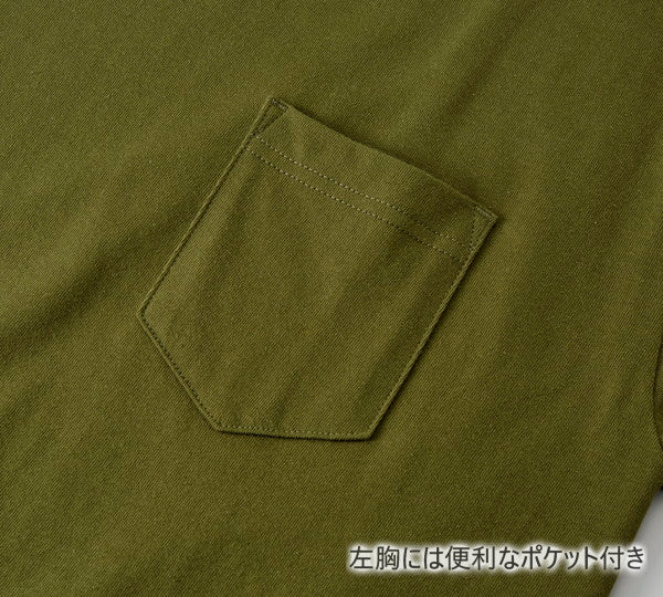 半袖Tシャツ 無地 綿 メンズ レディース S M L XL グレー 黒 ブラック ネイビー 白tシャツ ホワイト 緑 グリーン カーキ 5008-01 United Athle 5.6オンス ビッグシルエット Tシャツ(ポケット付) (C)
