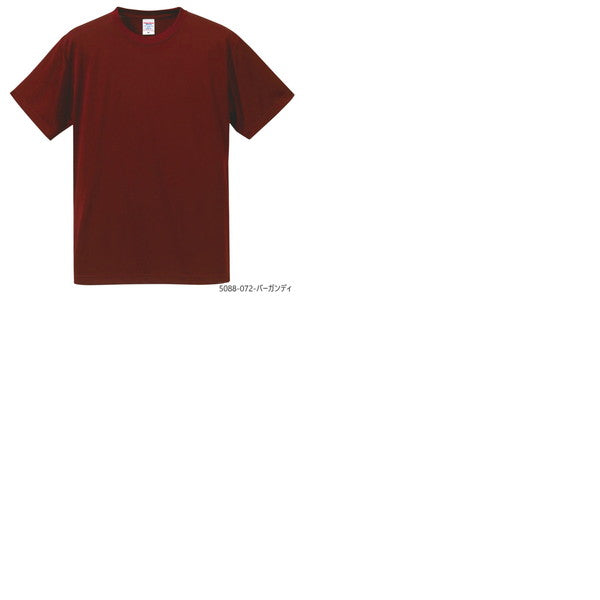 半袖 ドライTシャツ 無地 薄手 メンズ レディース S M L XL 黒 ブラック ネイビー 白tシャツ 赤 オレンジ バーガンディ ターコイズ ライム パープル 蛍光イエロー 5088-01 United Athle 4.7オンス シルキータッチ Tシャツ (C)