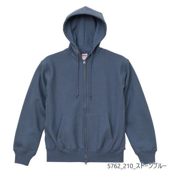12.0オンス ヘヴィーウェイト スウェット フルジップパーカ(裏起毛)
