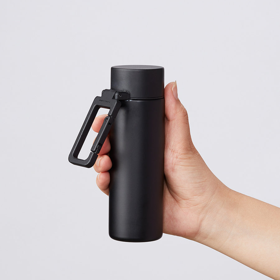 MOTTERUカラビナハンドルサーモステンレスボトル 130ml