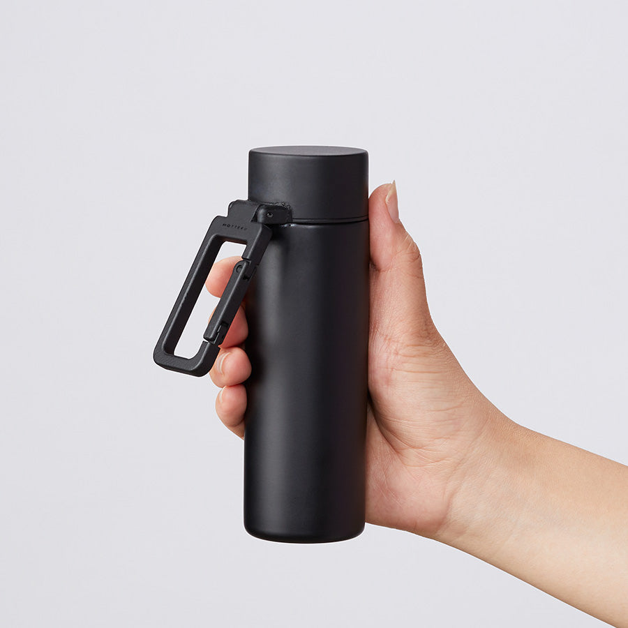 MOTTERUカラビナハンドルサーモステンレスボトル130ml ver.2