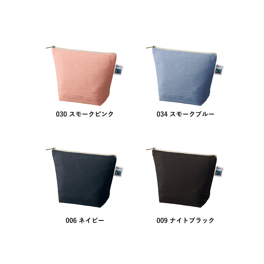 【先行掲載】フェアトレードコットンキャンバスデイリーポーチ(S)