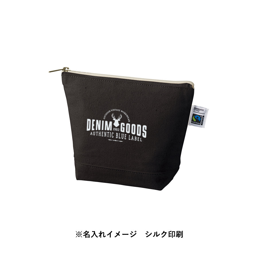 【先行掲載】フェアトレードコットンキャンバスデイリーポーチ(S)