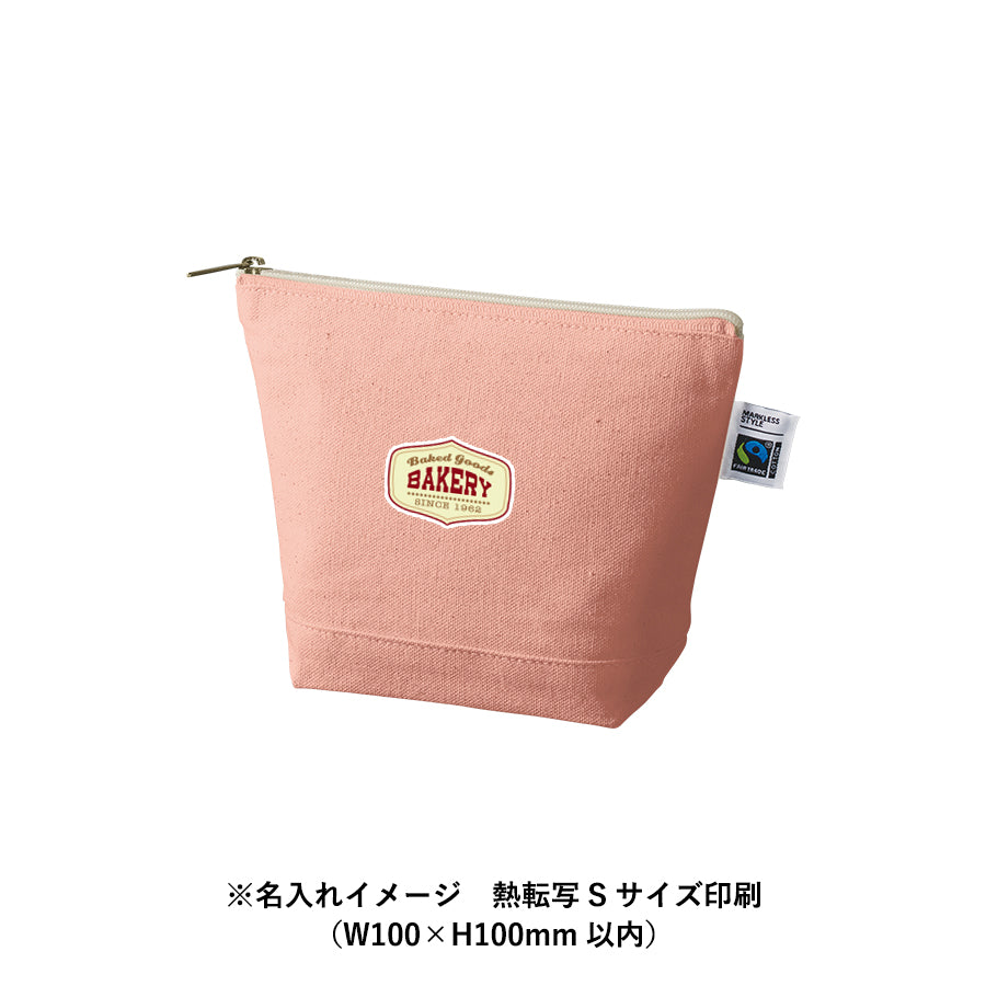【先行掲載】フェアトレードコットンキャンバスデイリーポーチ(S)