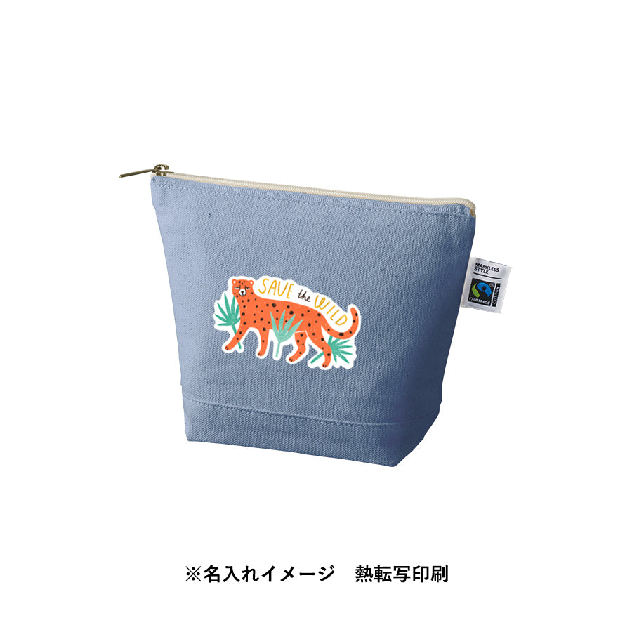 【先行掲載】フェアトレードコットンキャンバスデイリーポーチ(S)