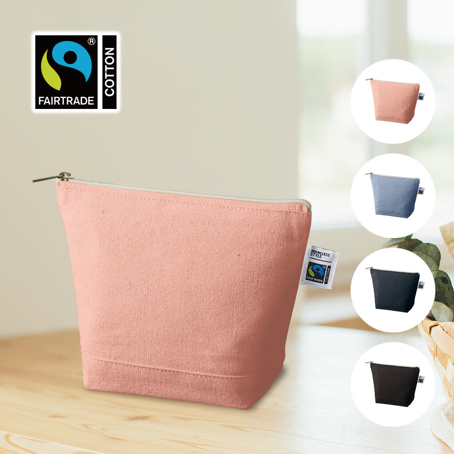 フェアトレードコットンキャンバスデイリーポーチ(S)
