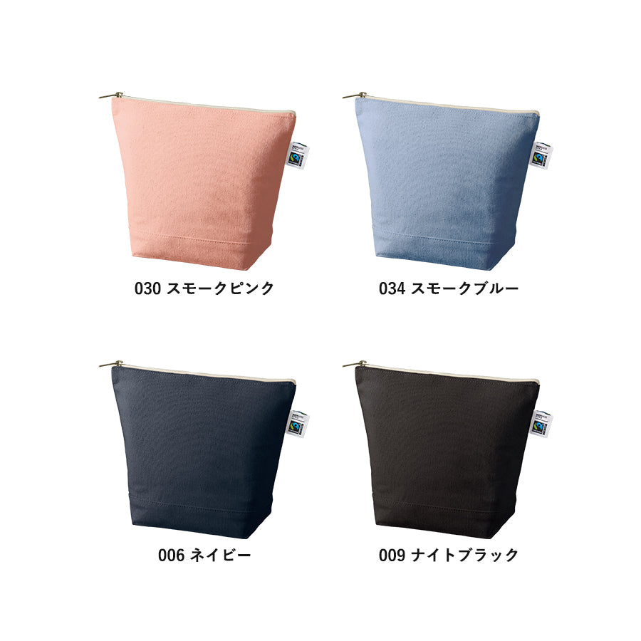 【先行掲載】フェアトレードコットンキャンバスデイリーポーチ(M)