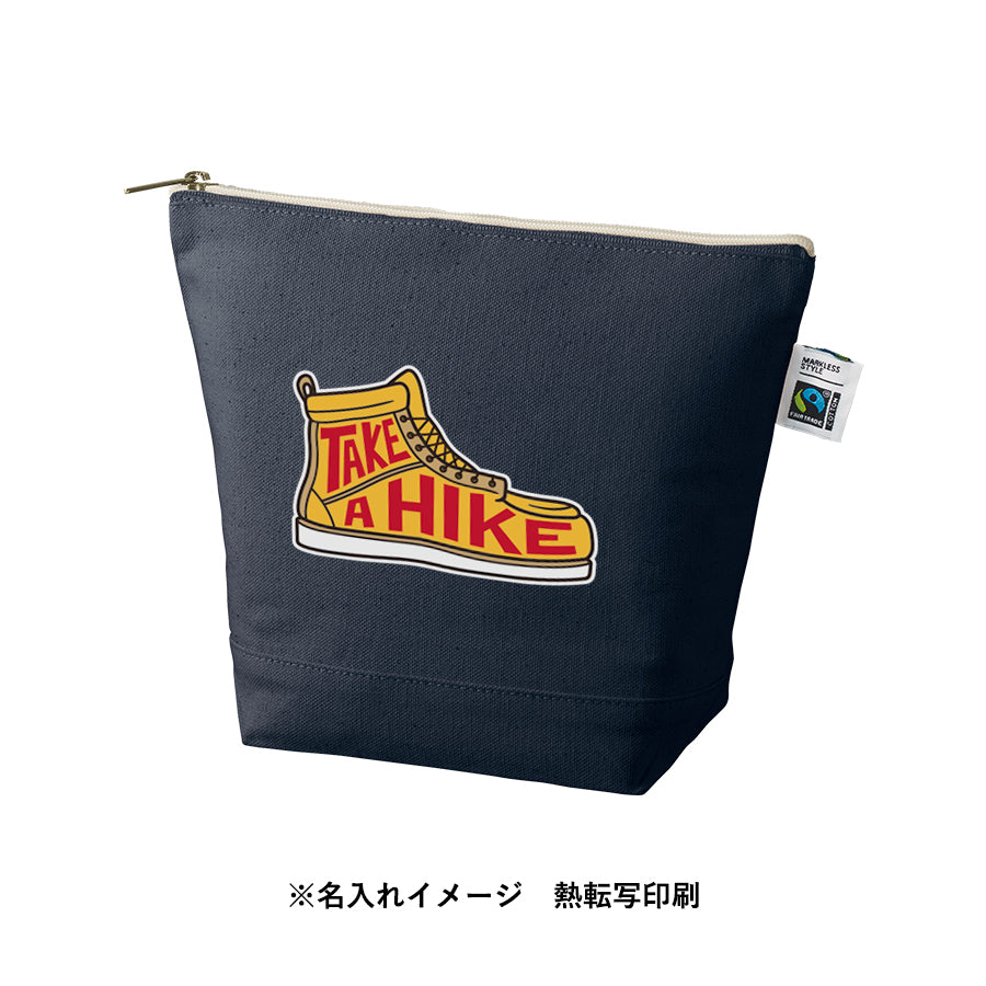 【先行掲載】フェアトレードコットンキャンバスデイリーポーチ(M)