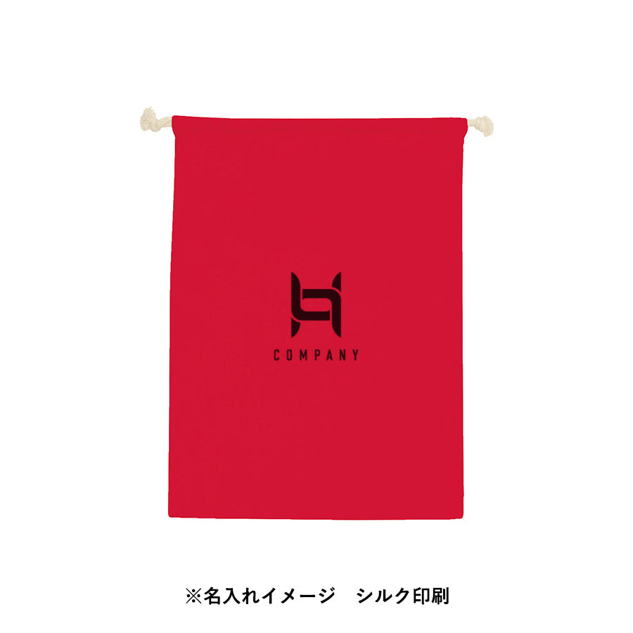 コットン巾着(L)