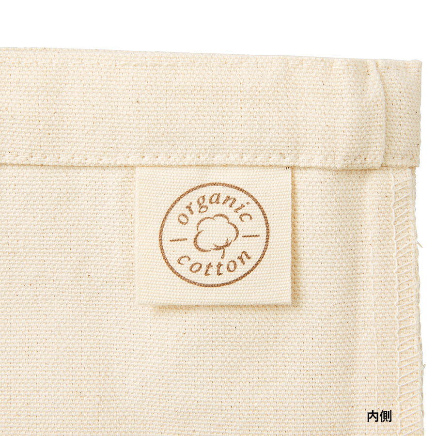 オーガニックコットンキャンバスサコッシュ ナチュラル