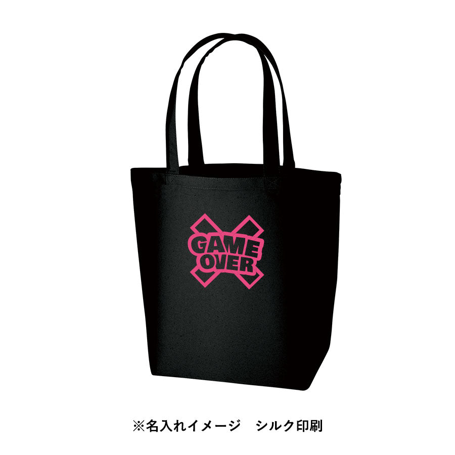 オーガニックコットンキャンバストート(L)内ポケット ナイトブラック