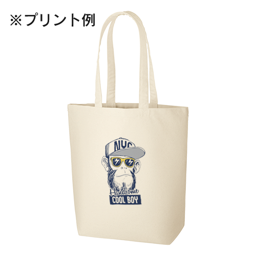 オーガニックコットンキャンバストート(M)内ポケット ナチュラル