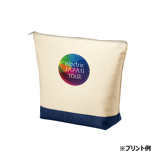 ライトキャンバスカラーボトムデイリーポーチ(M)