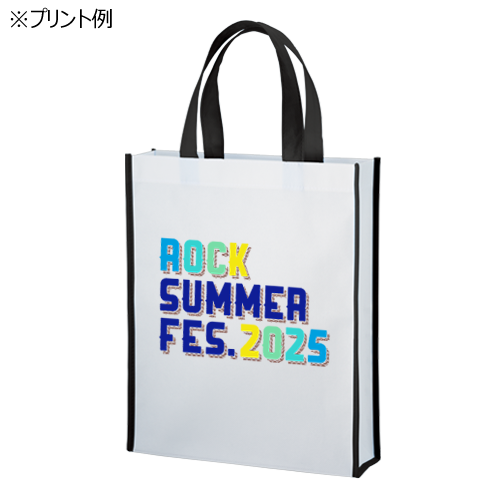 不織布A4スクエアトート コンビカラー