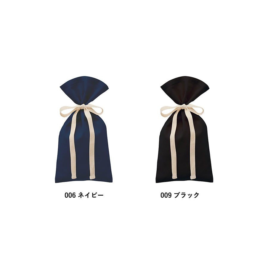 厚手コットンラッピング巾着(S)