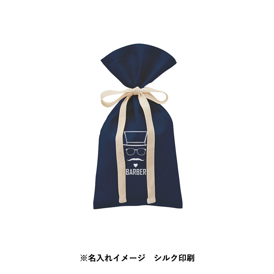 厚手コットンラッピング巾着(S)