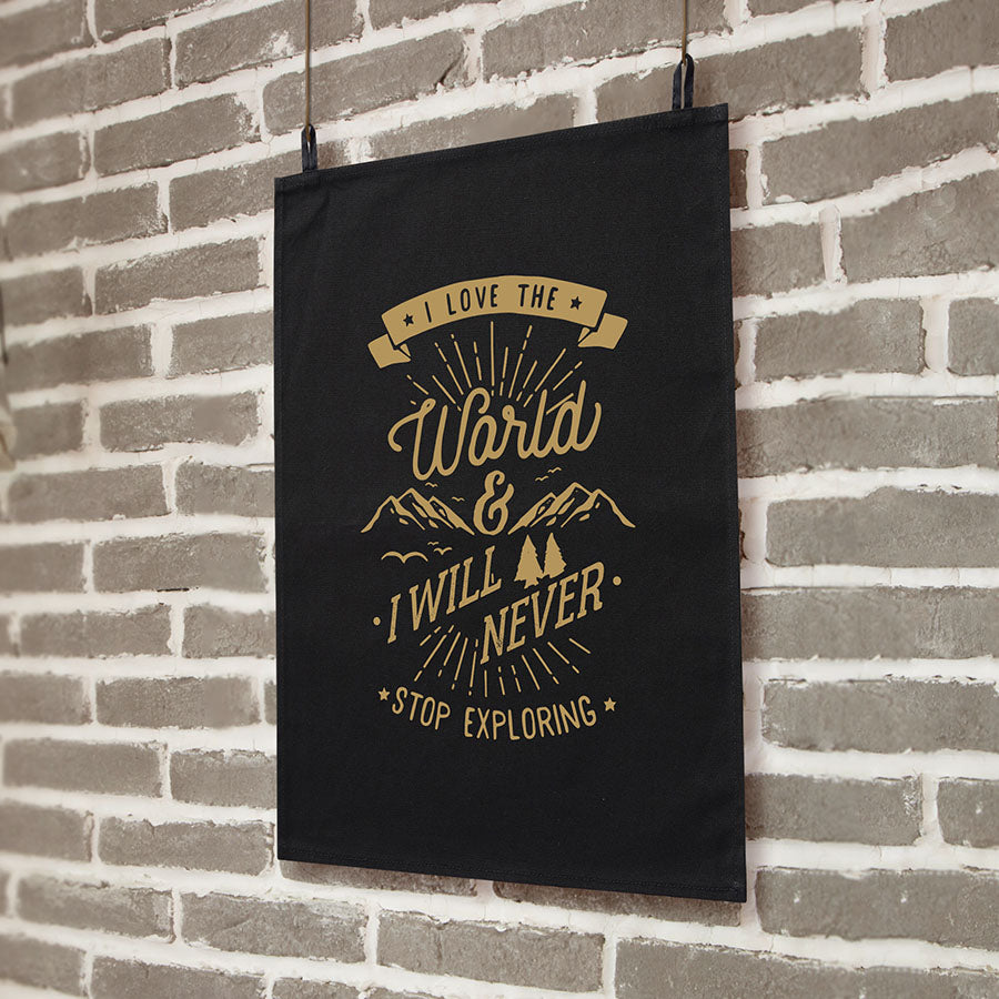 ファブリックポスター ナイトブラック