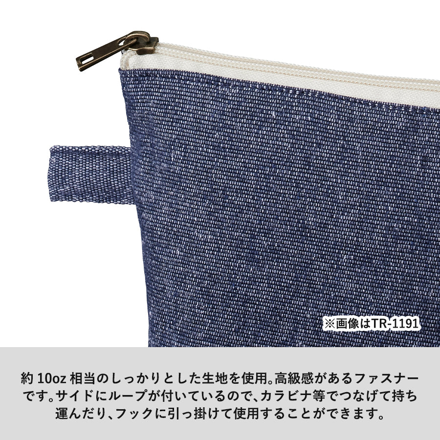 シャンブリックキャンバスデイリーポーチ(M)