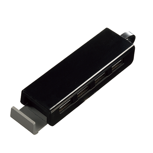 USBハブ スティック ブラック