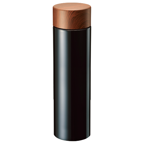 木目調サーモステンレスボトル 450ml