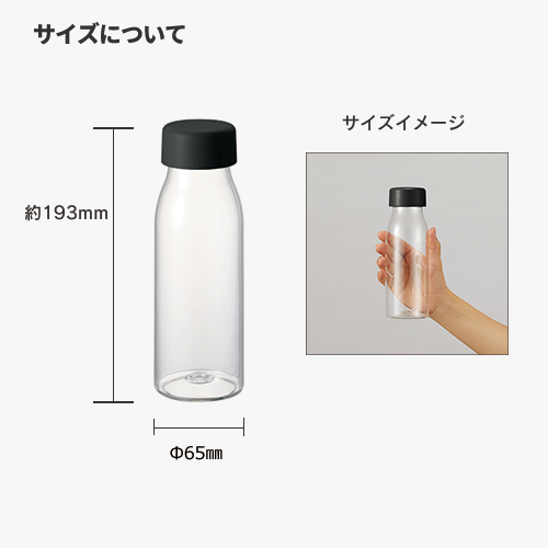 ミルク瓶クリアボトル