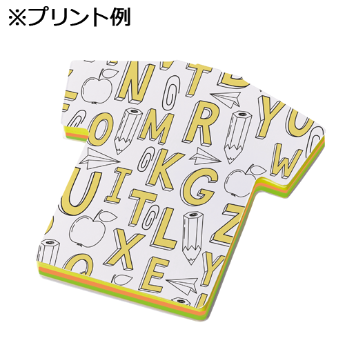 【プリント必須商品】カスタムデザイン付箋 Tシャツ