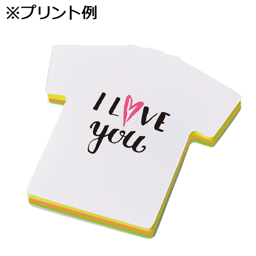 【プリント必須商品】カスタムデザイン付箋 Tシャツ