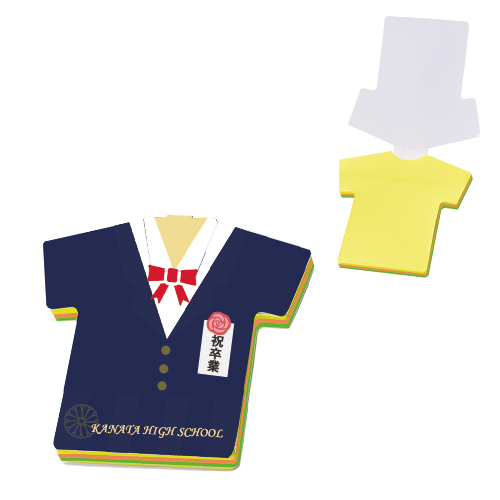 【プリント必須商品】カスタムデザイン付箋 Tシャツ