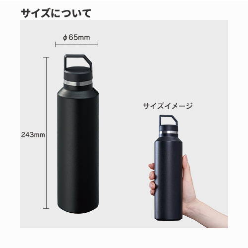 ZaLattoサーモハンドルスリムボトル