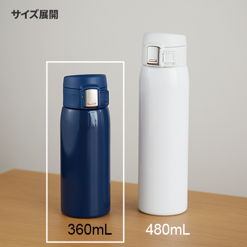 ワンタッチカービングサーモボトル 360ml