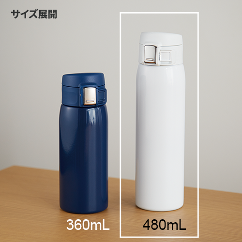 ワンタッチカービングサーモボトル 480ml