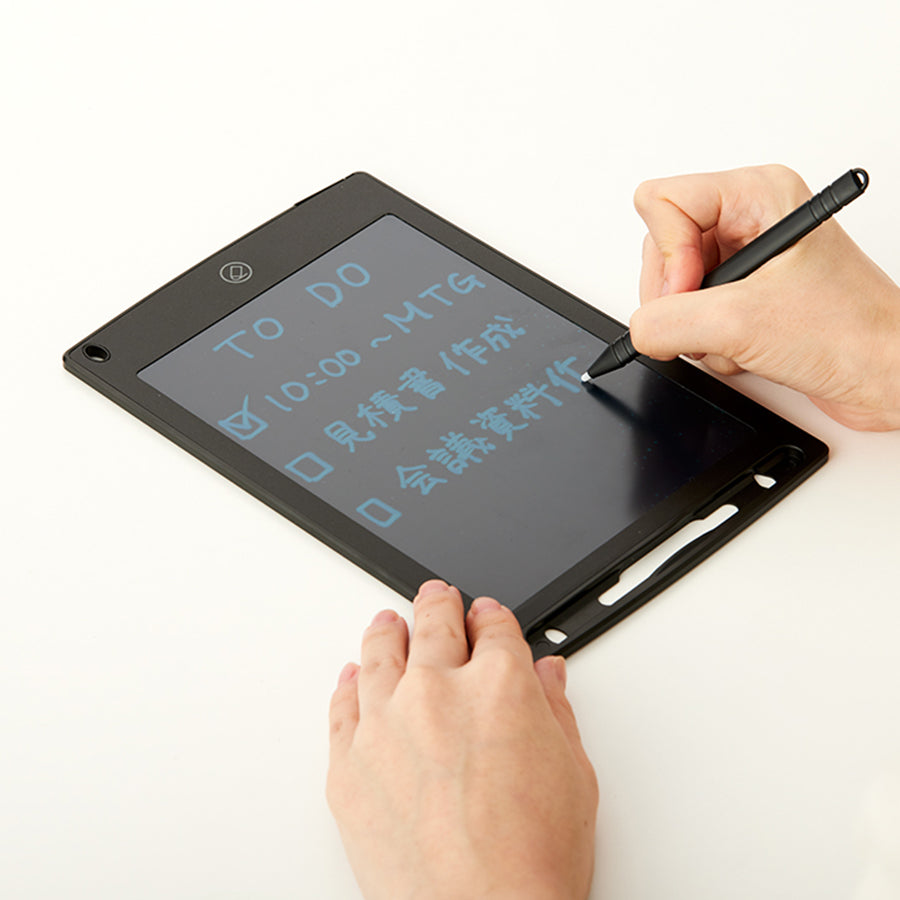 電子メモ 8.5インチ ブラック