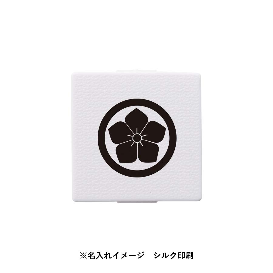 ミニピクチャーボードキーホルダー(50×50) ホワイト
