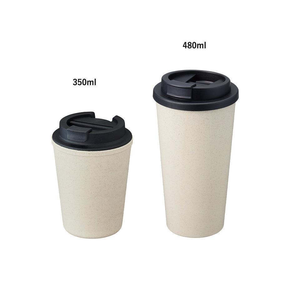 ダブルウォールタンブラー480ml (バンブーファイバー配合)