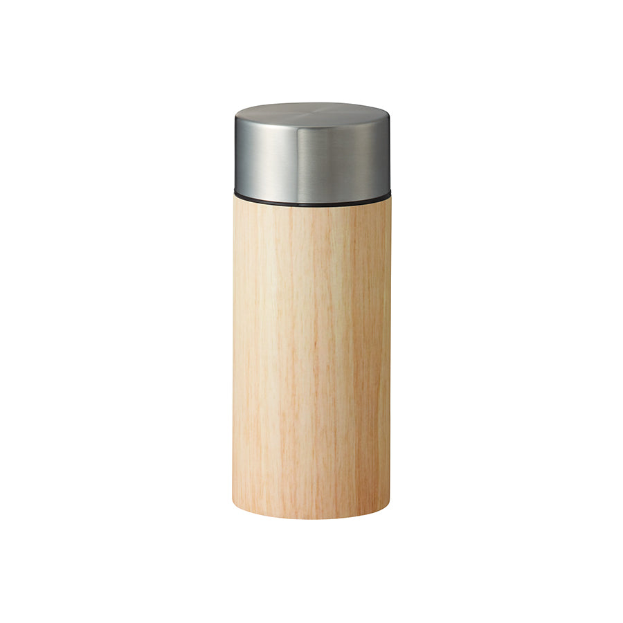 木目調ボディサーモボトル300ml