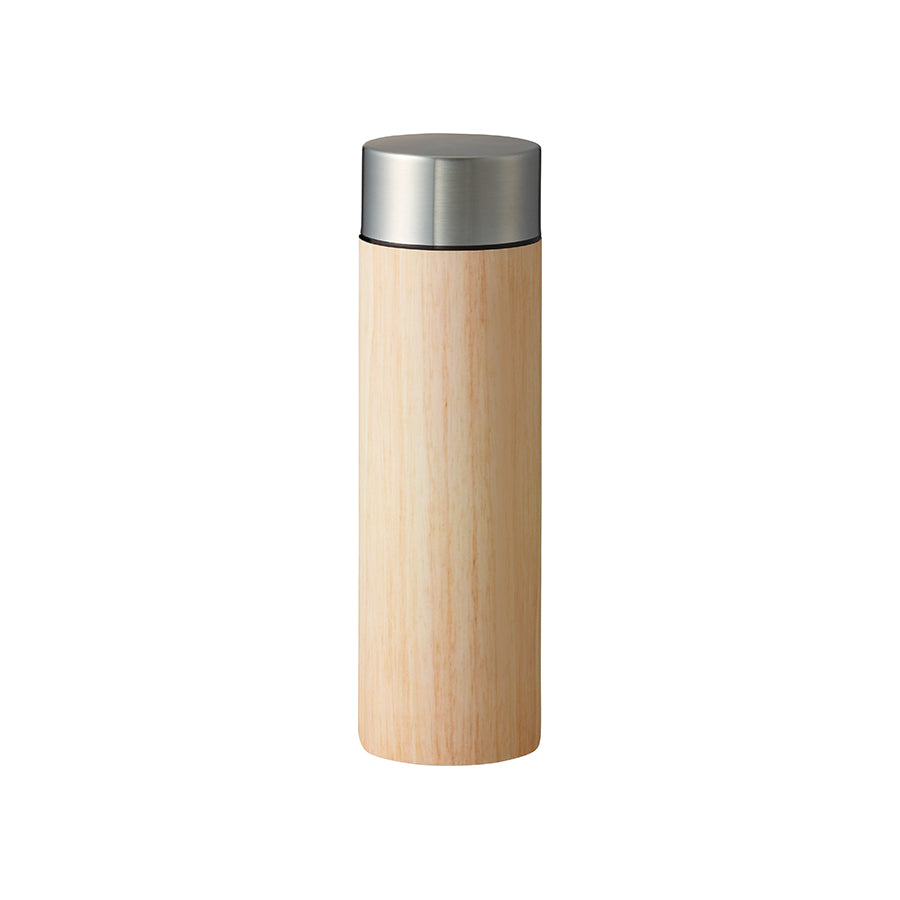 木目調ボディサーモボトル450ml