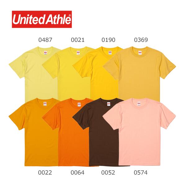 半袖TシャチE無地 綿 メンズ レチE‚£ース 大きいサイズ XXL XXXL 黁E‰² イエロー ゴールチEオレンジ ピンク アプリコチEƒˆ 赤 レチEƒ‰ バã�EガンチE‚£ ダークブラウン 5001-01 United Athle 5.6オンス ハイクオリチE‚£ーTシャチE(C)