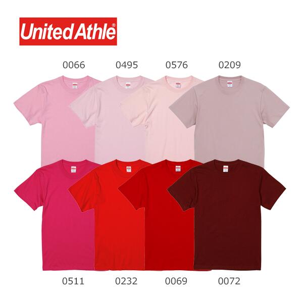 半袖TシャチE無地 綿 クルーネック メンズ レチE‚£ース GS GM GL S M L XL 黁E‰² イエロー ゴールチEオレンジ ピンク アプリコチEƒˆ 赤 レチEƒ‰ バã�EガンチE‚£ ダークブラウン 5001-01 United Athle 5.6オンス ハイクオリチE‚£ーTシャチEC)