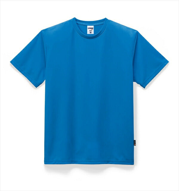 半袁EドライTシャチE メンズ レチE‚£ース XS S M L XL XXL XXXL XXXXL 大きいサイズ 黁EブラチE‚¯ ネイビã�E 白 ホワイチEチャコール 赤 レチEƒ‰ オレンジ ピンク バã�EガンチE‚£ 黁E‰² 緁E靁Eターコイズ カーキ MS1154 LIFEMAX 4.3オンス ポリジン加工�E´シャチE(B)