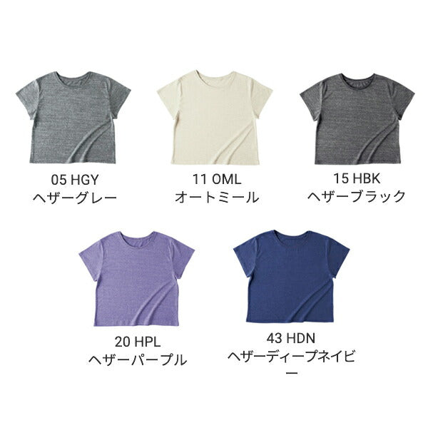半袖TシャチE無地 薁E‰‹ レチE‚£ース M グレー 黁EブラチE‚¯ ネイビã�E オートミール 生æ�EめEパã�Eプル 紫 TWD-134 TRUSS トライブレンドワイドTシャチE(F)