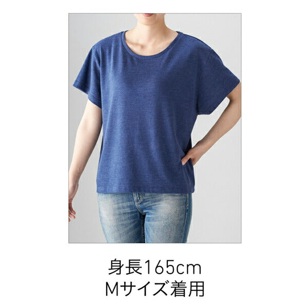 半袖TシャチE無地 薁E‰‹ レチE‚£ース M グレー 黁EブラチE‚¯ ネイビã�E オートミール 生æ�EめEパã�Eプル 紫 TWD-134 TRUSS トライブレンドワイドTシャチE(F)