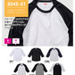 5.6オンス ラグラン 3/4スリーブ Tシャツ
