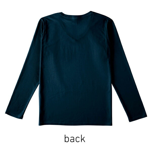 スリムフィット VネックロングスリーブTシャツ