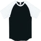 半袖Tシャツ 無地 綿 メンズ レディース 2XL 3XL 大きいサイズ 黒 ブラック ネイビー 白tシャツ ホワイト 杢グレー 赤 レッド 青 ブルー コンビカラー バイカラー 00106-CRT Printstar 5.6オンス ヘビーウェイト ラグランTシャツ クルーネック