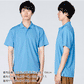 無地 半袖ã�EロシャチEメンズ レチE‚£ース SS S M L LL グレー 赤 レチEƒ‰ 靁Eブルー 00302-ADP glimmer 4.4オンス ドライポロシャチEr
