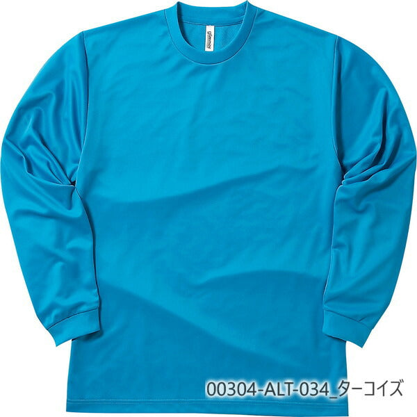 無地 メンズ レチE‚£ース SS S M L LL グレー 黁EブラチE‚¯ ネイビã�E 白 ホワイチE赤 レチEƒ‰ オレンジ ピンク 緁Eグリーン 靁Eブルー パã�Eプル 紫 黁E‰² イエロー 00304-ALT glimmer 4.4oz ドライロングスリーブTシャチEr